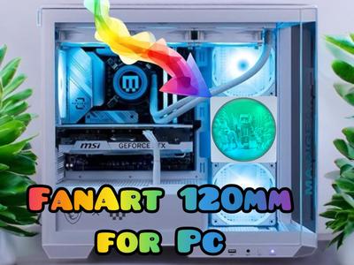 Fan Art Computer 120mm Minecraft 001