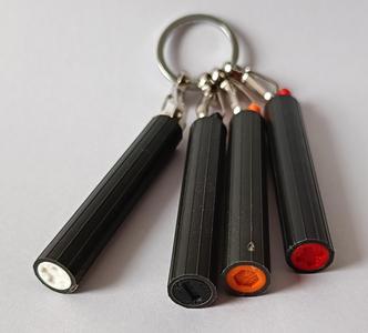 EDC Bit Tube – End Caps for Dog Poop Bag Rolls