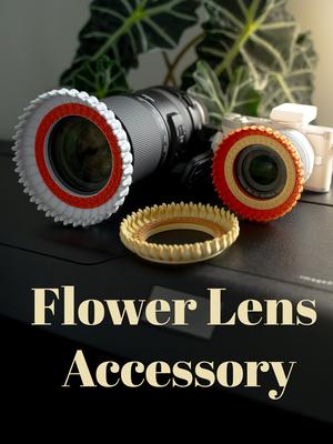 Flower Lens Accessory in Multiple sizes