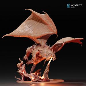 Cave Dragon (Pose #2)