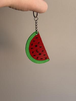 Cute watermelon keychain 
