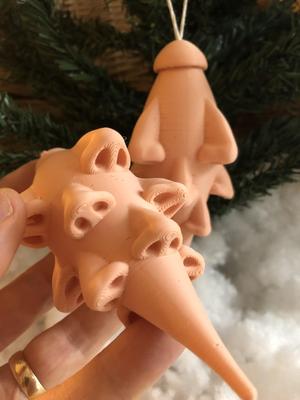 Nosey Ornament
