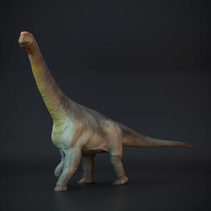 Camarasaurus walking - dinosaur sauropod