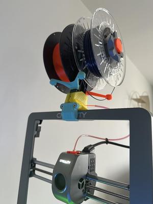 Ender 3 V3 CoreXZ Willys the Ultimate Top Spool Holder