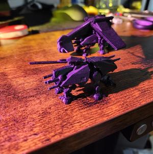 LAAT/C with AT-TE (Moveable Turret)
