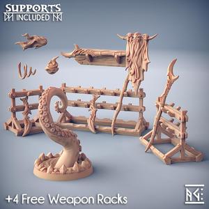 Weapons for Loot & Racks: Depth Ones Set