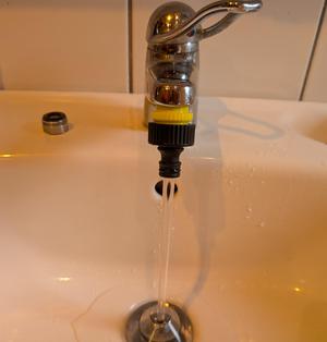Adapter, bathroom faucet 24mm to Gardena coupling
