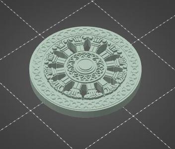 Dharmachakra (Wheel of Dharma) "พระธรรมจกร"