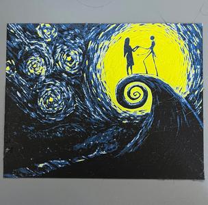 Nightmare Before Christmas - the starry night HueForge