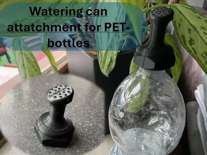 Watering Can Attachment for PET Bottles