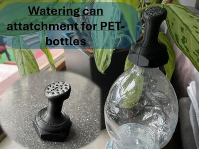 Watering Can Attachment for PET Bottles