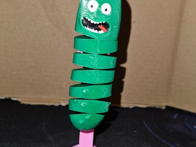 Pickle Rick Holder
