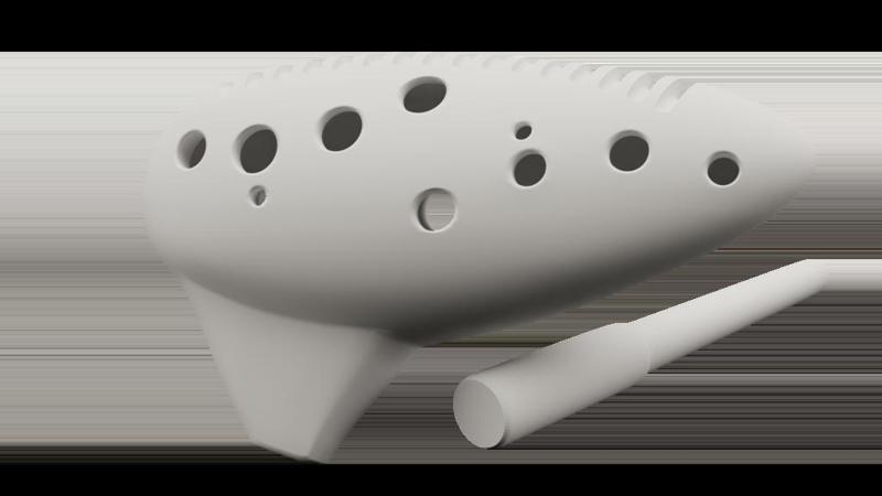 Ocaguiro (ocarina guiro)