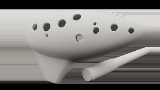 Ocaguiro (ocarina guiro)