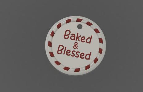 Baked and Blessed Ornament