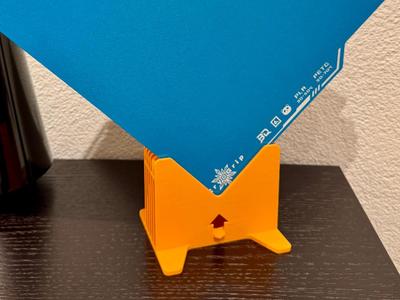 Build Plate Draining Stand with Reservoir