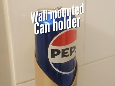 Wall Mounted Can Holder ( One more? Sure thing)