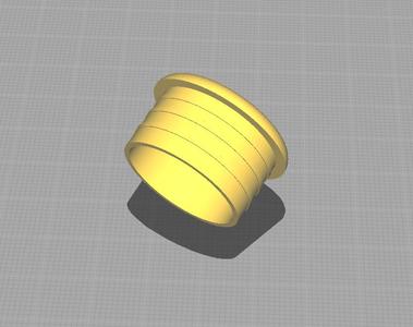 Fiamma bike mount end cap