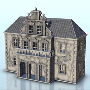 Baroque building 3 - Architecture Urban Scenery Modern WWII Napoleonic War of the Rose