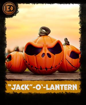"Jack"-o'-lantern   #throwback
