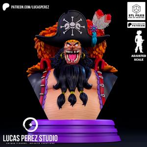 BARBA NEGRA BUSTO
