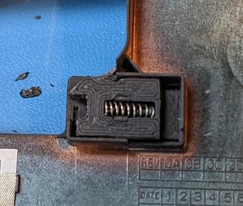 Thinkpad T460 battery latch R1 (right side)