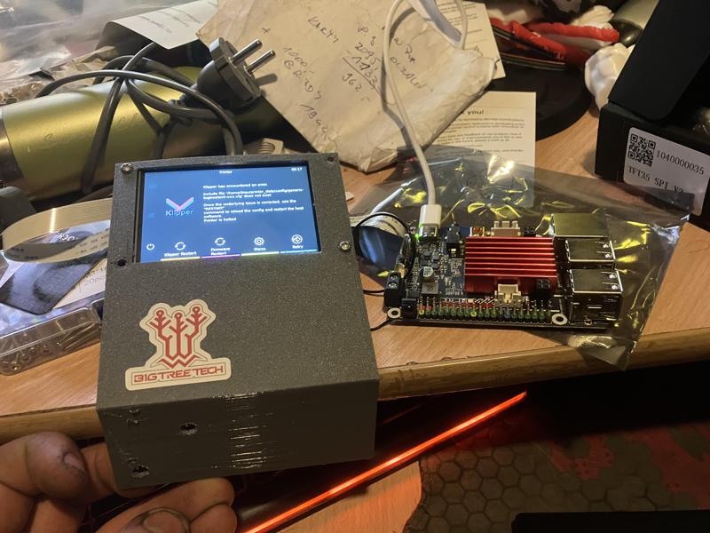 BTT TFT 35 SPI display mount for Ender 3
