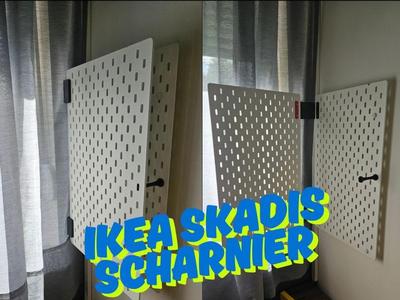 Hinge for Ikea Skadis (30mm spacing)