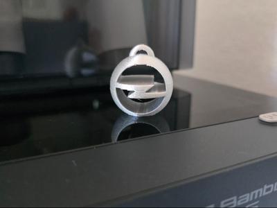 Opel Keychain, an original and unique 3D creation