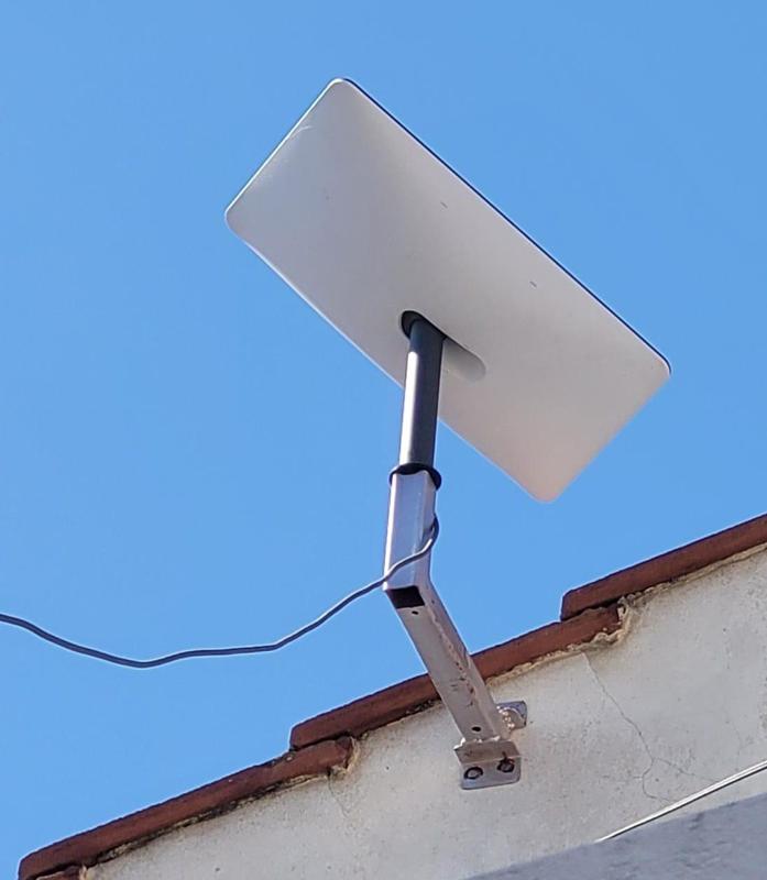 Starlink Antena Adapter 40x40mm pipe