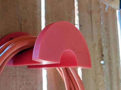 cable and hose wall bracket