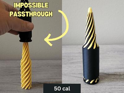 Bullet 50 cal Impossible Passthrough