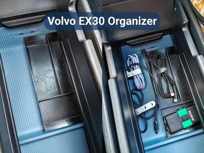 Volvo EX30 center console organizer