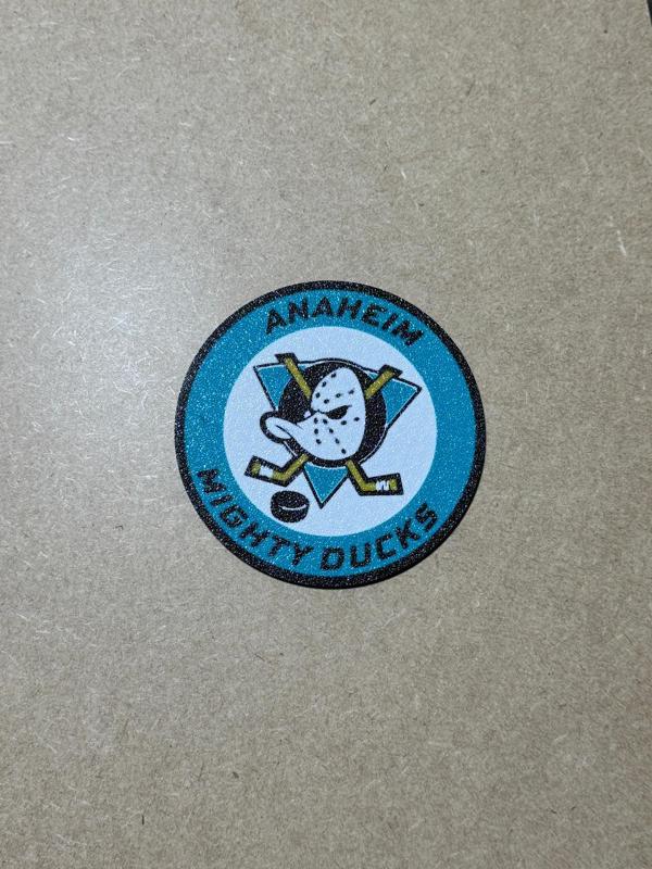 Anaheim Mighty Ducks NHL Hockey custom logo coaster