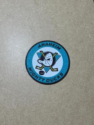 Anaheim Mighty Ducks NHL Hockey custom logo coaster