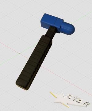 Hammer / hammer / Schonhammer / anti bounce hammer