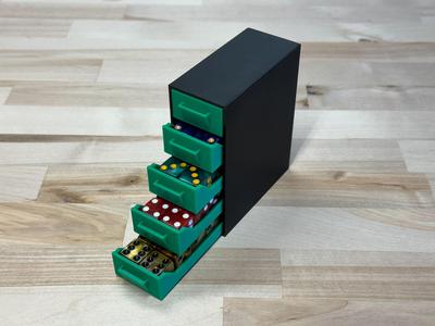 Dice Cabinet (with magnets!)