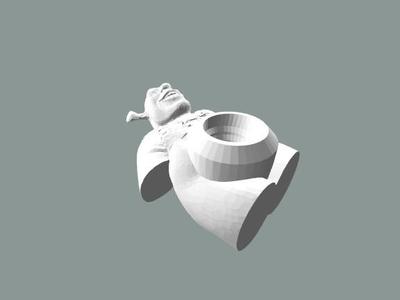 Shrek toothpaste Holder