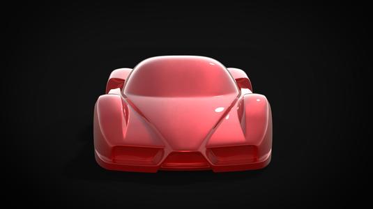 Ferrari Enzo Speedform Supercar Automotive Art 3D model