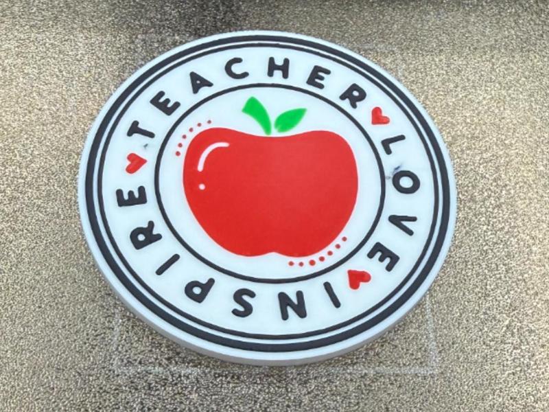 SCHOOL TEACHER COASTER 