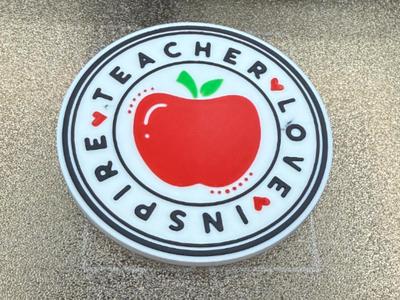 SCHOOL TEACHER COASTER 