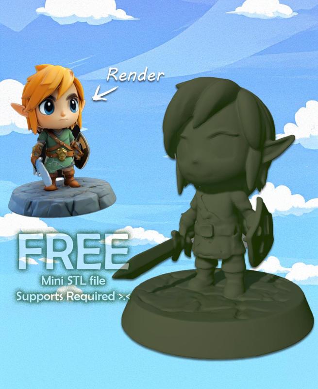 Link in Chibi Form
