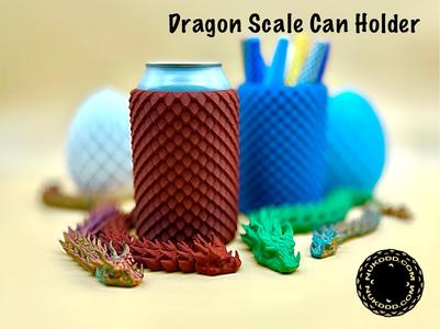 Insulated Dragon Scale Can Holder