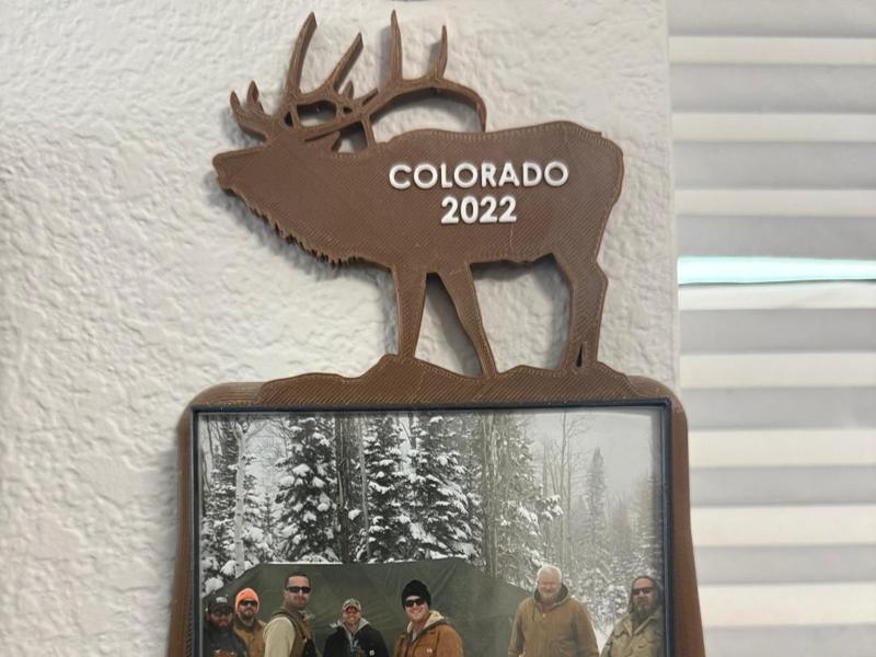 Elk Picture Frame
