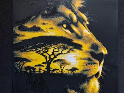 Africa [Lion] HueForge
