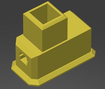 Fiber Optic Cuvette Holder (w/ focusing lens)