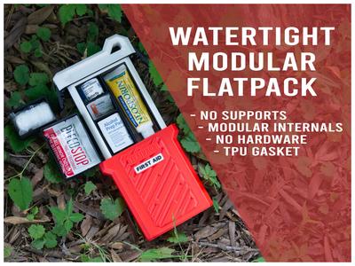 Watertight Modular Flatpack Storage