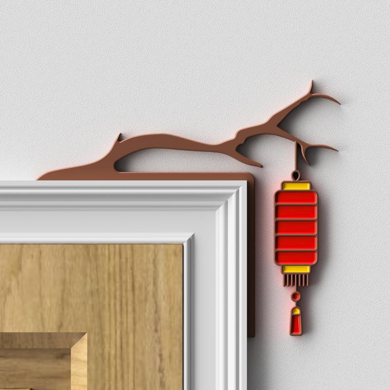 Chinese Lantern Door Topper