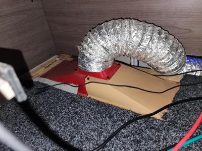Triple 140mm fan duct