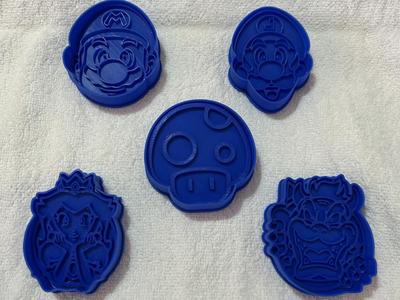 Mario Bros cookie cutter